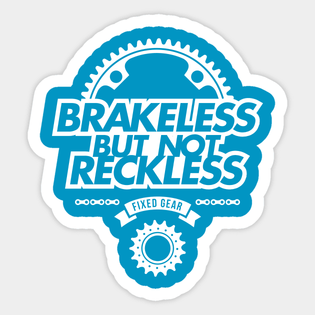 BRAKELESS Sticker by reigedesign